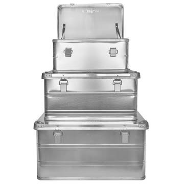 Aluminum Storage Boxes (3 Pack) - Custom Swiss Link Nesting Cases